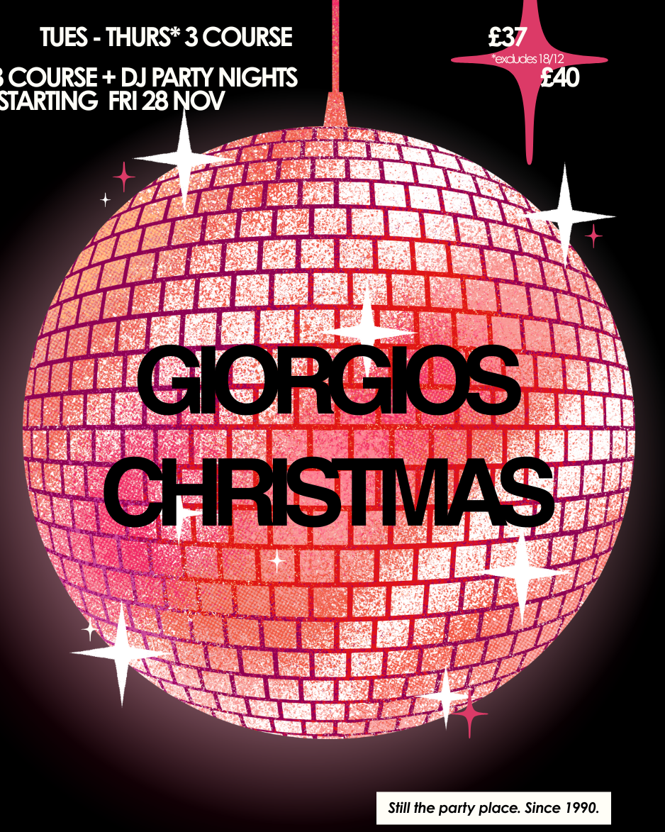 Giorgios Christmas poster
