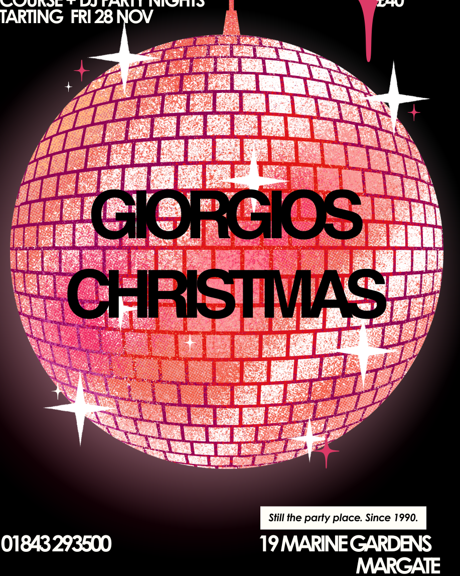 Giorgios Christmas poster